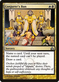 Conjurer's Ban (108) [Guildpact]