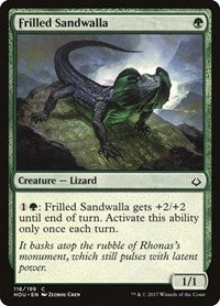 Frilled Sandwalla (116) [Hour of Devastation]