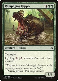 Rampaging Hippo (128) [Hour of Devastation]