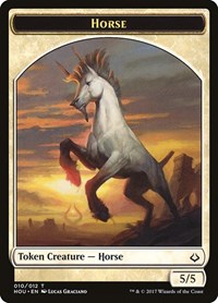 Horse Token (10) [Hour of Devastation]