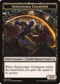 Sunscourge Champion Token (9) [Hour of Devastation]