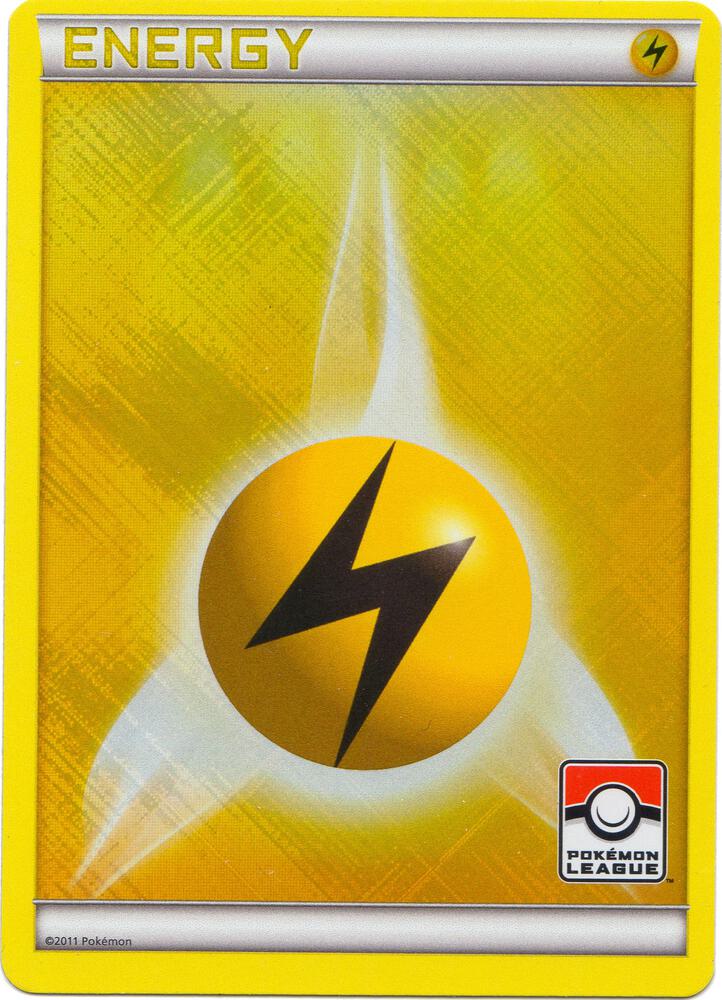 Lightning Energy (2011 Pokemon League) [League & Championship Cards]