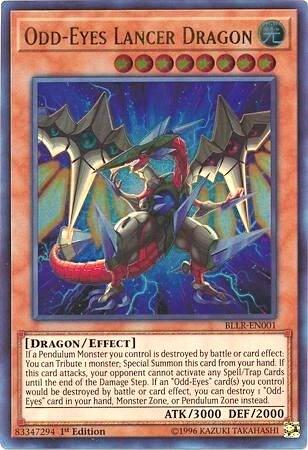 Odd-Eyes Lancer Dragon (BLLR-EN001) [Battles of Legend: Light's Revenge]