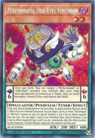 Performapal Odd-Eyes Synchron (BLLR-EN004) [Battles of Legend: Light's Revenge]