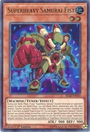 Superheavy Samurai Fist (BLLR-EN010) [Battles of Legend: Light's Revenge]