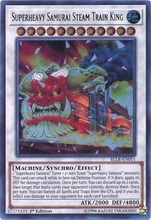 Superheavy Samurai Steam Train King (BLLR-EN011) [Battles of Legend: Light's Revenge]