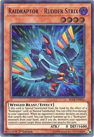 Raidraptor - Rudder Strix (BLLR-EN014) [Battles of Legend: Light's Revenge]