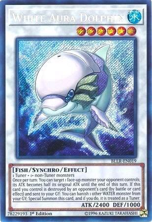 White Aura Dolphin (BLLR-EN019) [Battles of Legend: Light's Revenge]