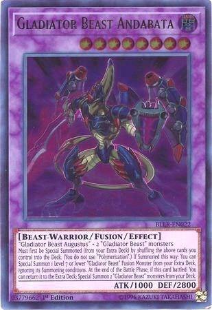 Gladiator Beast Andabata (BLLR-EN022) [Battles of Legend: Light's Revenge]