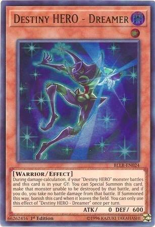 Destiny HERO - Dreamer (BLLR-EN024) [Battles of Legend: Light's Revenge]