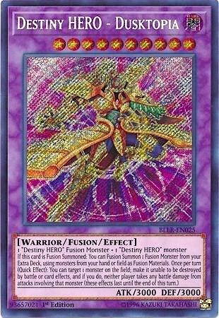 Destiny HERO - Dusktopia (BLLR-EN025) [Battles of Legend: Light's Revenge]