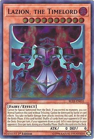 Lazion, the Timelord (BLLR-EN031) [Battles of Legend: Light's Revenge]