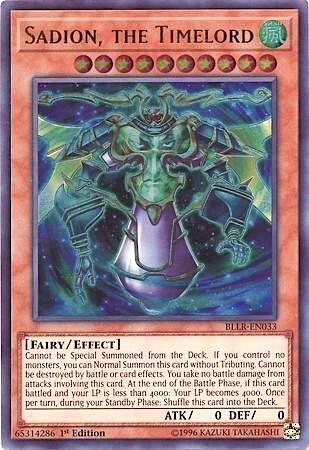 Sadion, the Timelord (BLLR-EN033) [Battles of Legend: Light's Revenge]