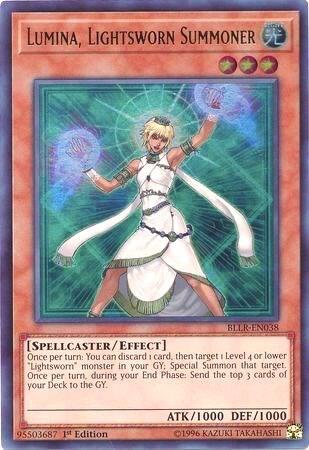 Lumina, Lightsworn Summoner (BLLR-EN038) [Battles of Legend: Light's Revenge]