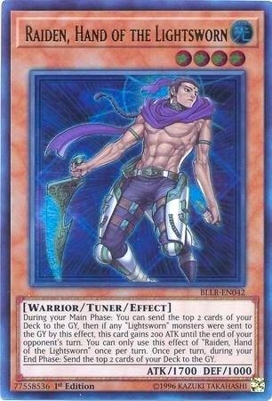 Raiden, Hand of the Lightsworn (BLLR-EN042) [Battles of Legend: Light's Revenge]