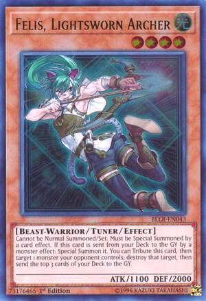 Felis, Lightsworn Archer (BLLR-EN043) [Battles of Legend: Light's Revenge]