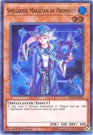 Spellbook Magician of Prophecy (BLLR-EN050) [Battles of Legend: Light's Revenge]