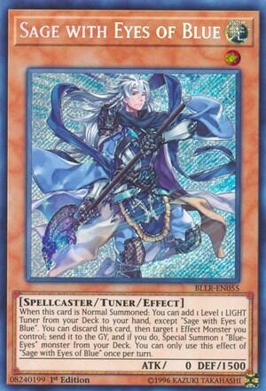 Sage with Eyes of Blue (BLLR-EN055) [Battles of Legend: Light's Revenge]