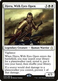 Djeru, With Eyes Open (10) [Prerelease Cards]