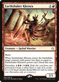 Earthshaker Khenra (90) [Prerelease Cards]