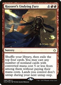 Hazoret's Undying Fury (96) [Prerelease Cards]