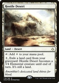Hostile Desert (178) [Prerelease Cards]