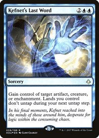 Kefnet's Last Word (39) [Prerelease Cards]