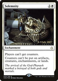 Solemnity (22) [Prerelease Cards]
