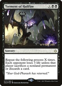 Torment of Hailfire (77) [Prerelease Cards]