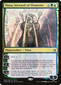 Nissa, Steward of Elements (SDCC 2017 Exclusive) (204) [Media Promos]