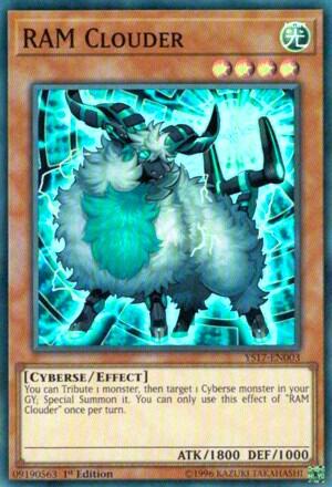RAM Clouder (YS17-EN003) [Starter Deck: Link Strike]
