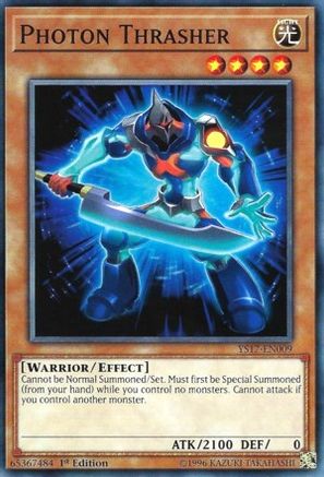Photon Thrasher (YS17-EN009) - Starter Deck: Link Strike 1st Edition