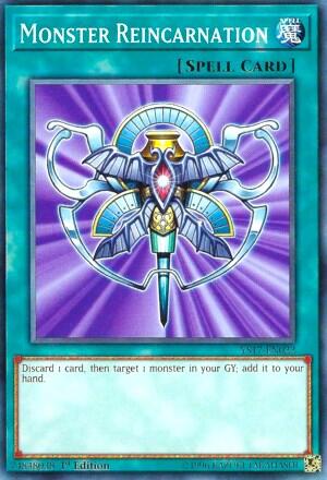 Monster Reincarnation (YS17-EN022) [Starter Deck: Link Strike]
