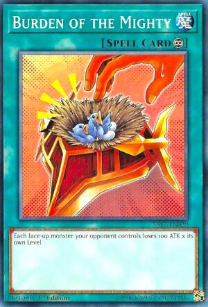 Burden of the Mighty (YS17-EN029) [Starter Deck: Link Strike]
