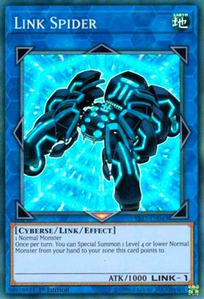 Link Spider (YS17-EN043) - Starter Deck: Link Strike 1st Edition