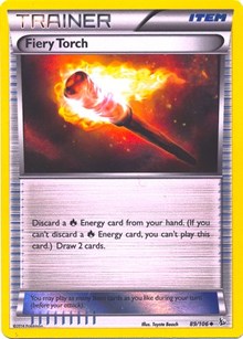 Fiery Torch - 89/106 (Sheen Holo) (089/106) [Miscellaneous Cards & Products]