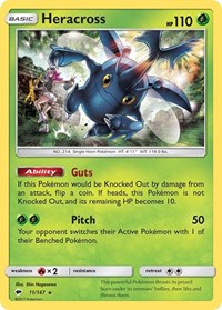 Heracross (11/147) [SM - Burning Shadows]
