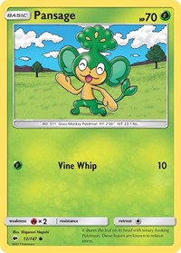 Pansage (12/147) [SM - Burning Shadows]