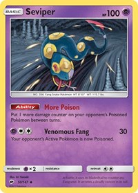 Seviper (50/147) [SM - Burning Shadows]