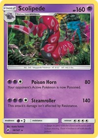 Scolipede (58/147) [SM - Burning Shadows]