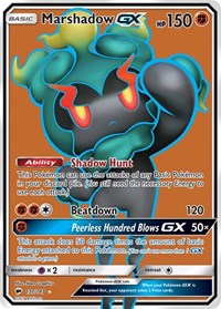 Marshadow GX (Full Art) (137/147) [SM - Burning Shadows]
