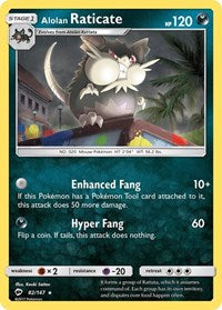 Alolan Raticate (82/147) [SM - Burning Shadows]