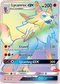 Lycanroc GX (Secret) (155/147) [SM - Burning Shadows]