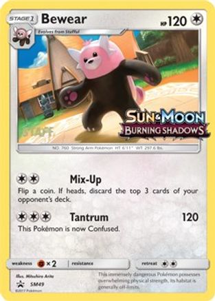 Bewear SM49  - Holofoil SM Promos - Promo