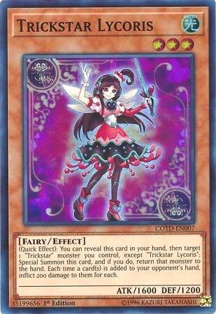 Trickstar Lycoris (COTD-EN007) [Code of the Duelist]