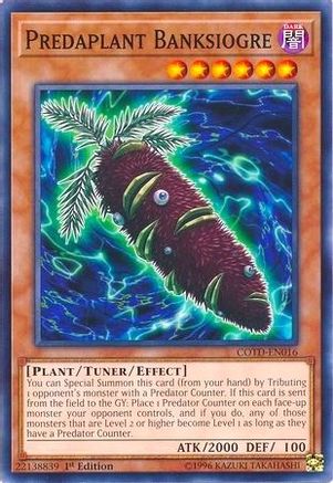 Predaplant Banksiogre (COTD-EN016) - Code of the Duelist 1st Edition