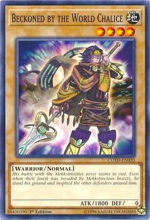 Beckoned by the World Chalice (COTD-EN020) [Code of the Duelist]