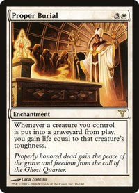 Proper Burial (16) [Dissension]