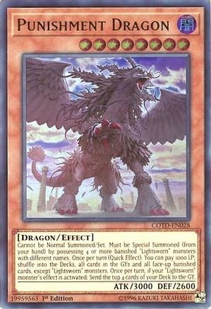 Punishment Dragon (COTD-EN028) - Code of the Duelist 1st Edition