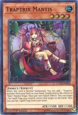 Traptrix Mantis (COTD-EN030) [Code of the Duelist]
